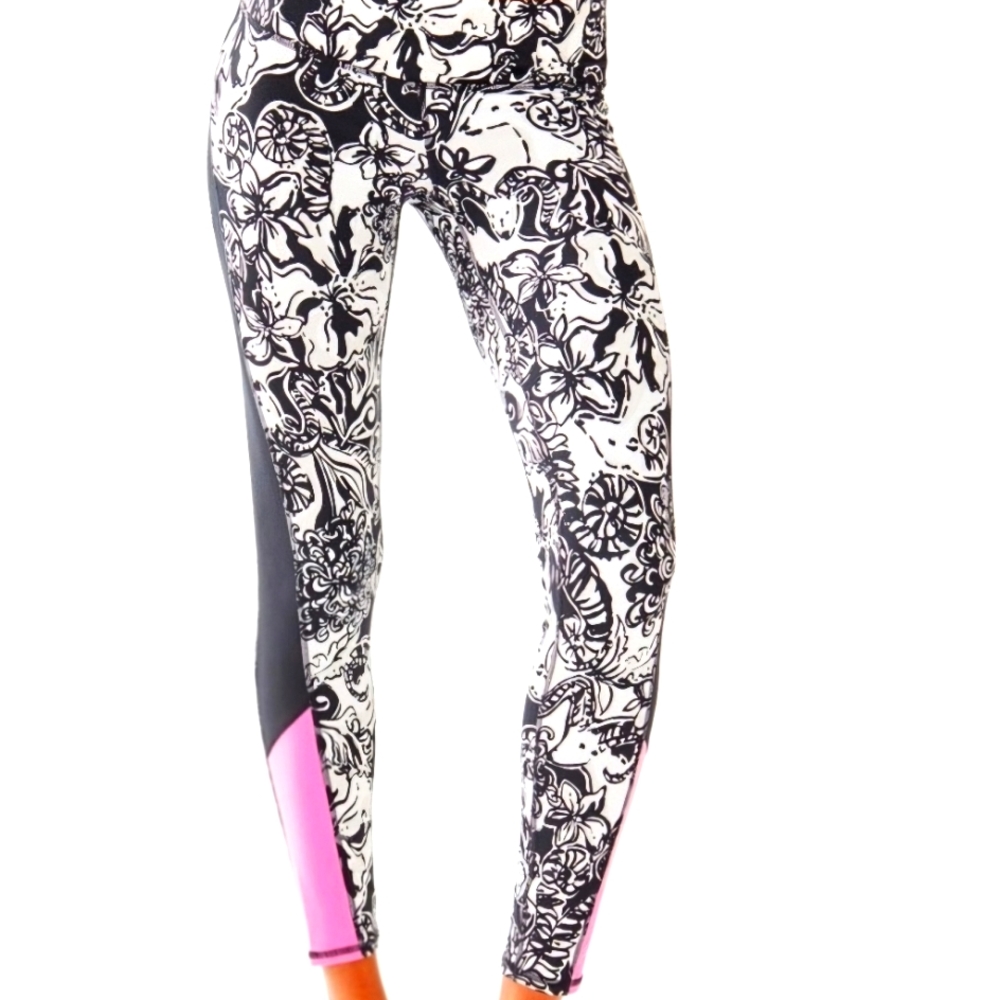 Lilly Pulitzer Luxletic leggings Medium EUC
